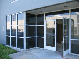 Commercial doors